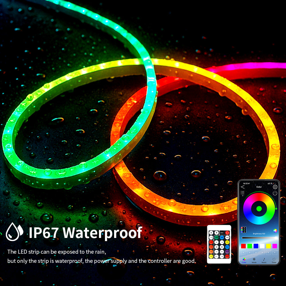Bande LED RGB Intelligente – Contrôle App & Télécommande | Ambiance Gaming, Maison & Décoration