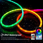 Charger l&#39;image dans la galerie, Bande LED RGB Intelligente – Contrôle App &amp; Télécommande | Ambiance Gaming, Maison &amp; Décoration
