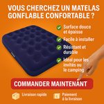Charger l&#39;image dans la galerie, Matelas Gonflable Ultra-Confort – Dormez où vous voulez, comme à la maison.

