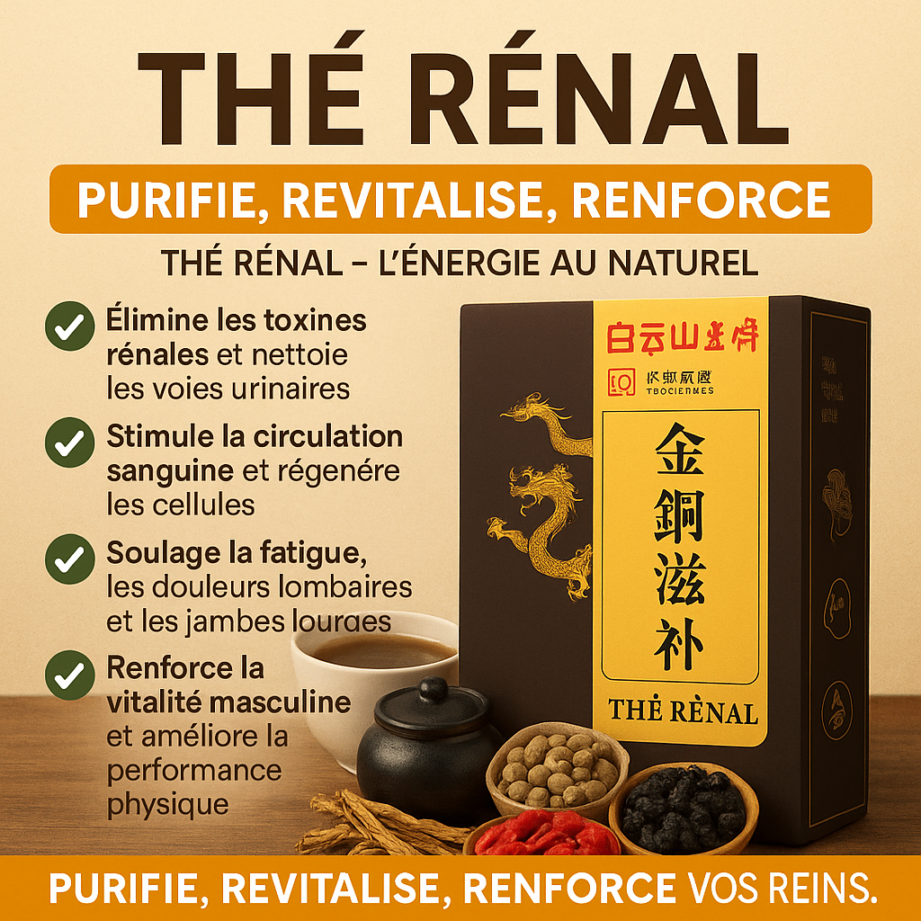 Retrouve ta puissance, protège tes reins et dis adieu à l’éjaculation précoce.