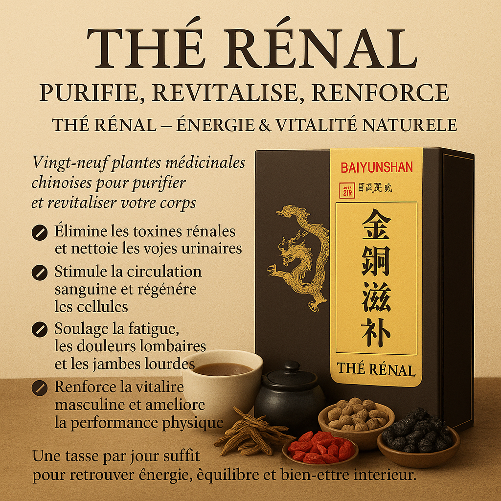 Retrouve ta puissance, protège tes reins et dis adieu à l’éjaculation précoce.