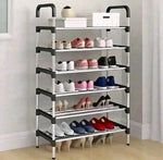 Charger l&#39;image dans la galerie, Etagère de Chaussure en Métal 6 Rangés
