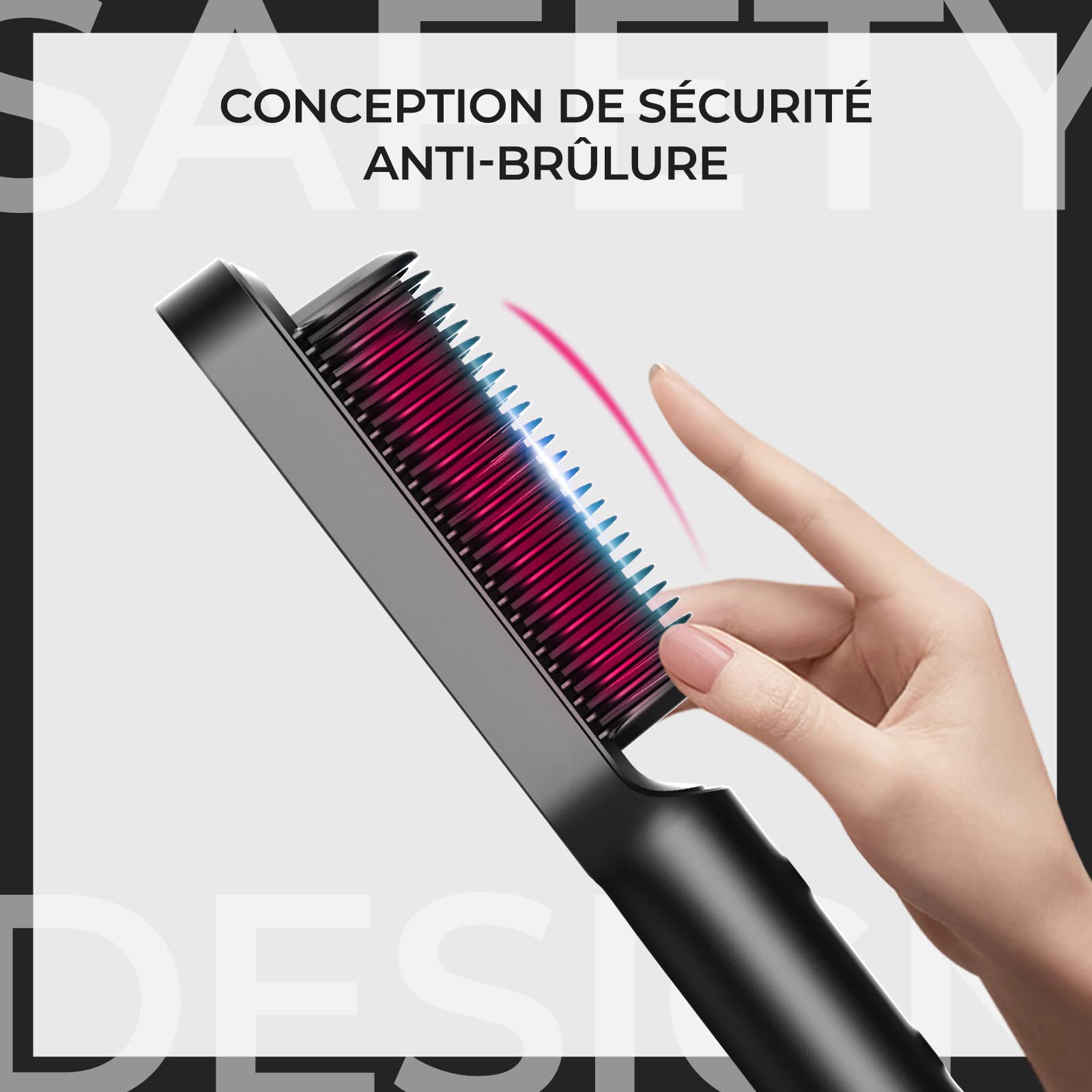 Brosse Lissante de cheveux